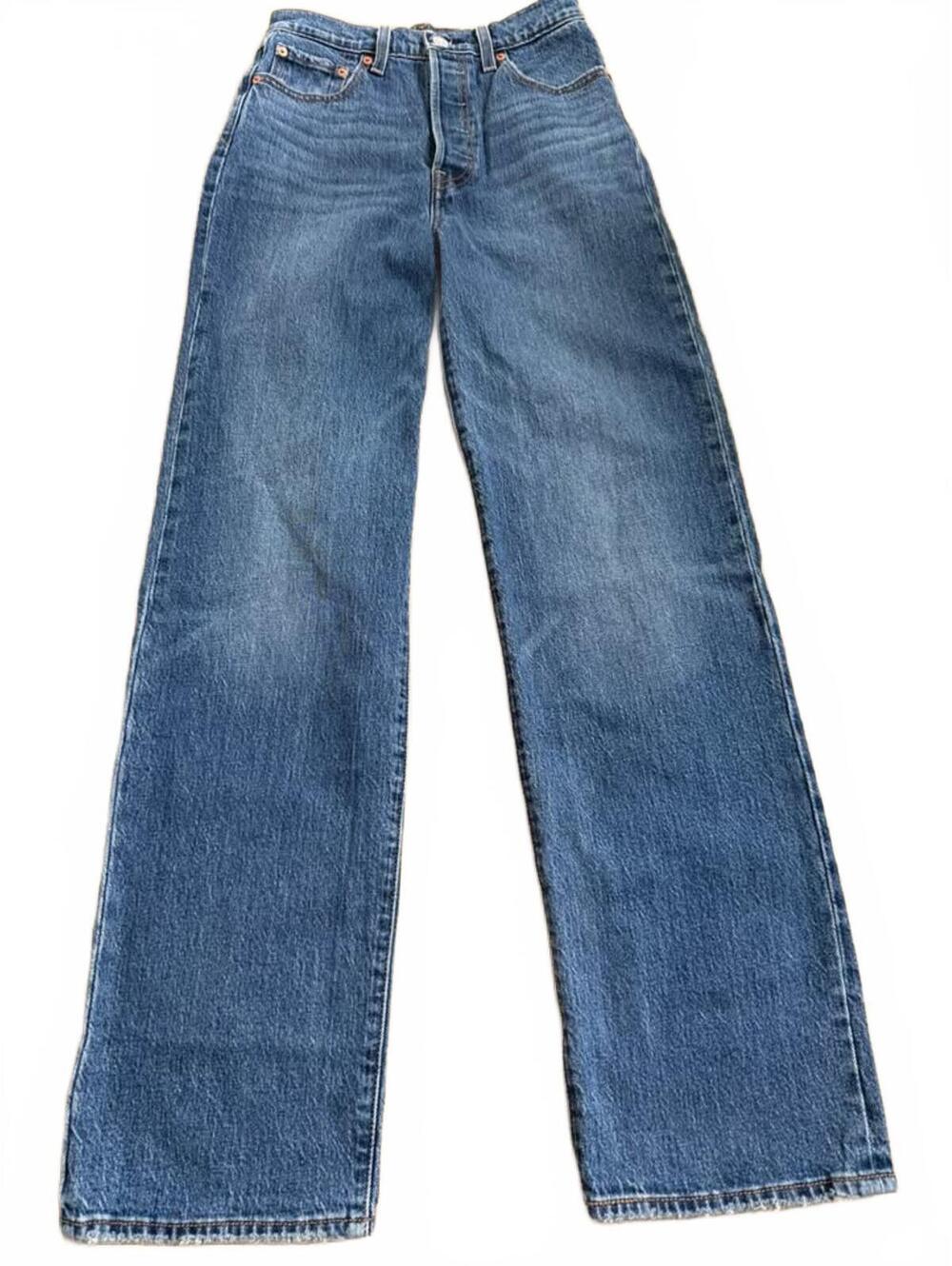 Levi’s Ribcage Straight Jeans Sz 25x31